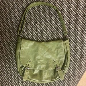 💋Merona Army Green Leather Purse💋
